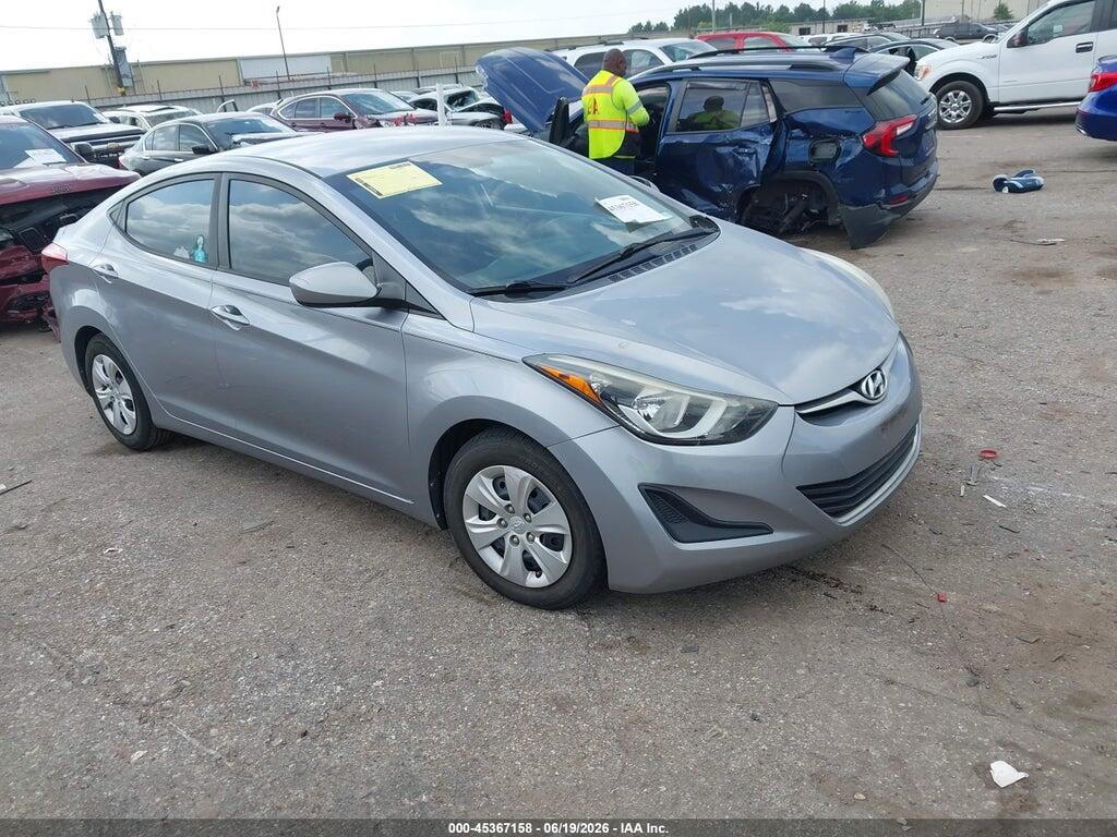 5NPDH4AE9GH784560 2016 HYUNDAI ELANTRA photo no. 1