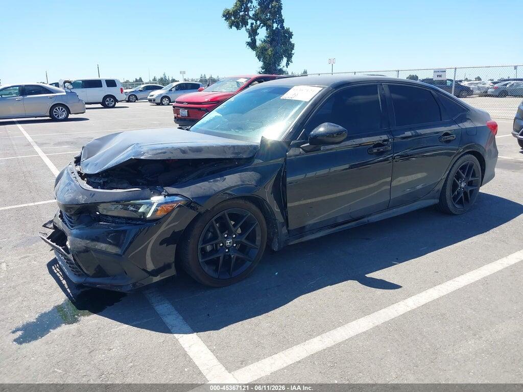 2HGFE2F59NH547492 2022 HONDA CIVIC photo no. 2