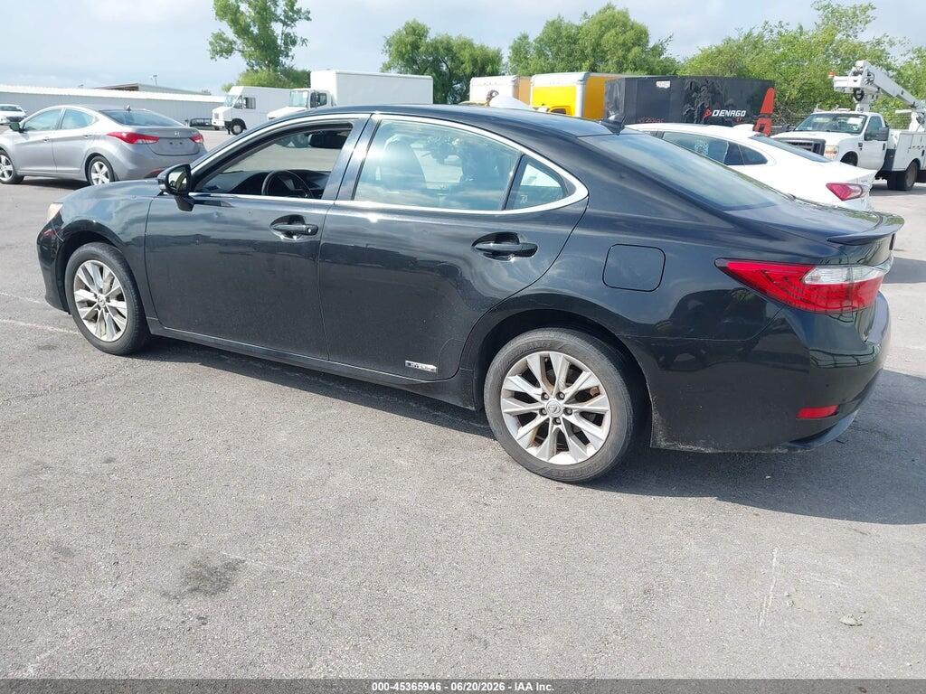 JTHBW1GG2D2017407 2013 LEXUS ES 300H photo no. 3