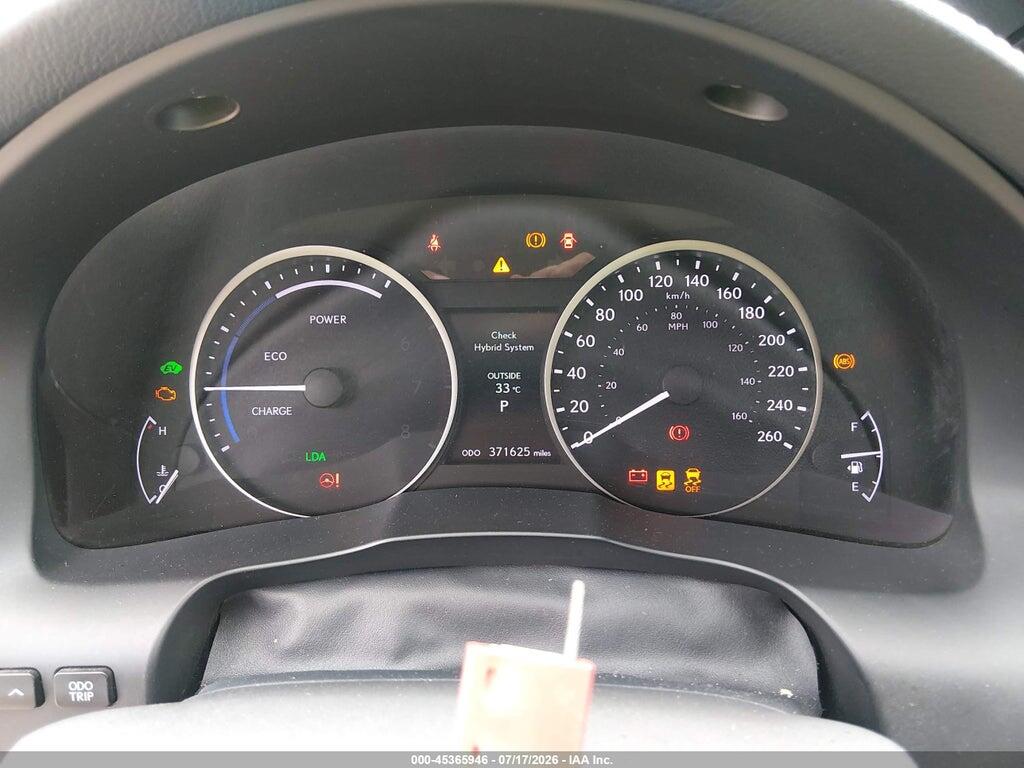 JTHBW1GG2D2017407 2013 LEXUS ES 300H photo no. 7