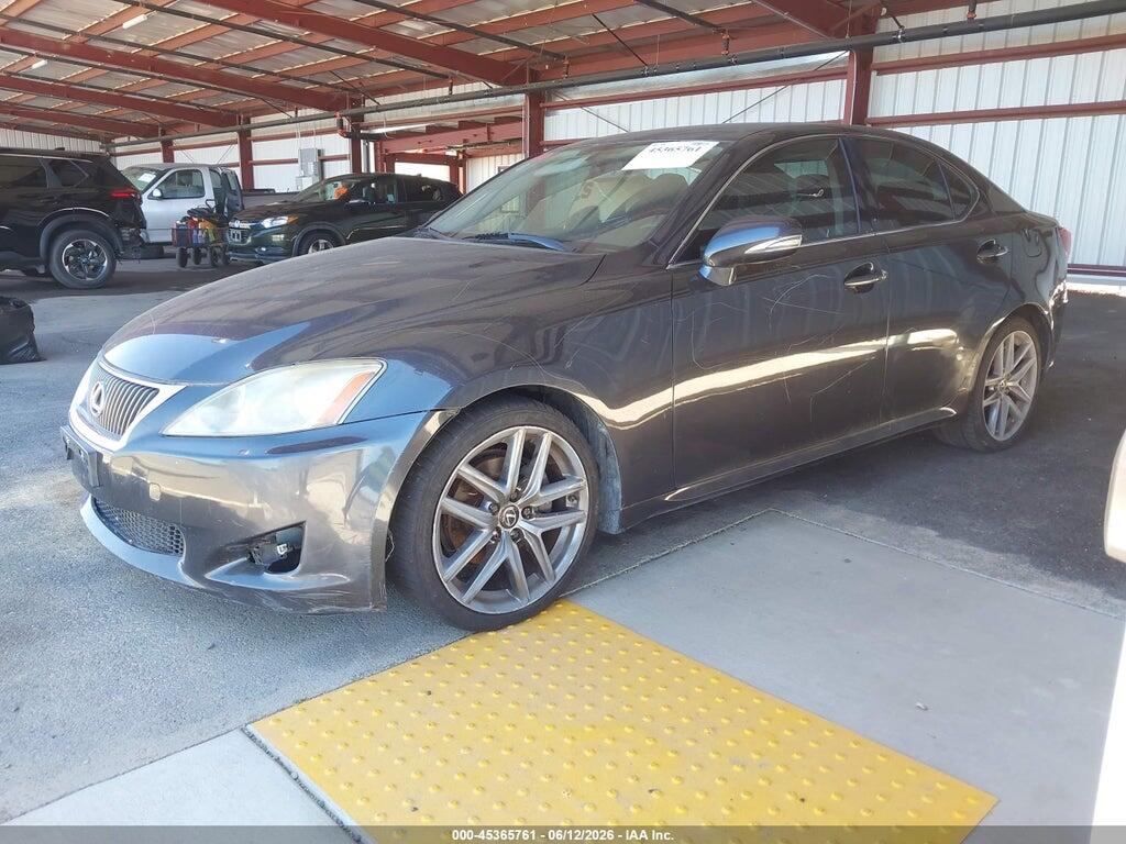 JTHBF5C28A5124151 2010 LEXUS IS photo no. 2