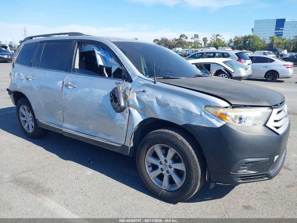 5TDZA3EH6CS021571 2012 TOYOTA HIGHLANDER photo no. 1