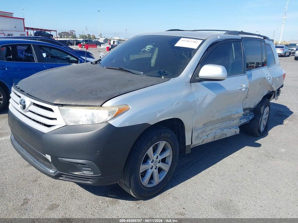 5TDZA3EH6CS021571 2012 TOYOTA HIGHLANDER photo no. 2