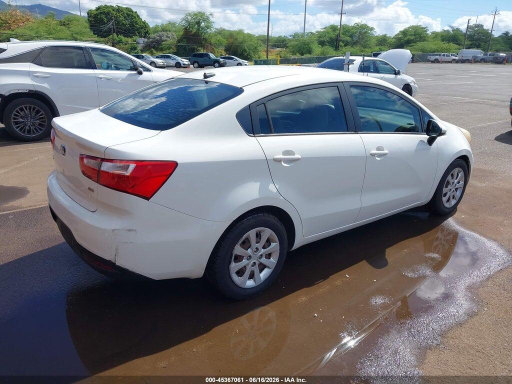 KNADM4A35D6183322 2013 KIA RIO photo no. 4