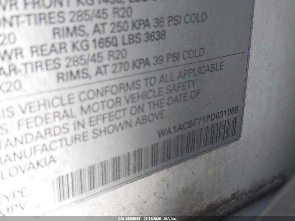 WA1ACBF71PD031069 2023 AUDI Q7 photo no. 9