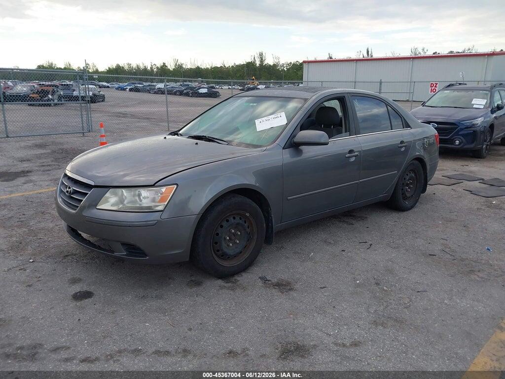 5NPET46C19H538714 2009 HYUNDAI SONATA photo no. 2