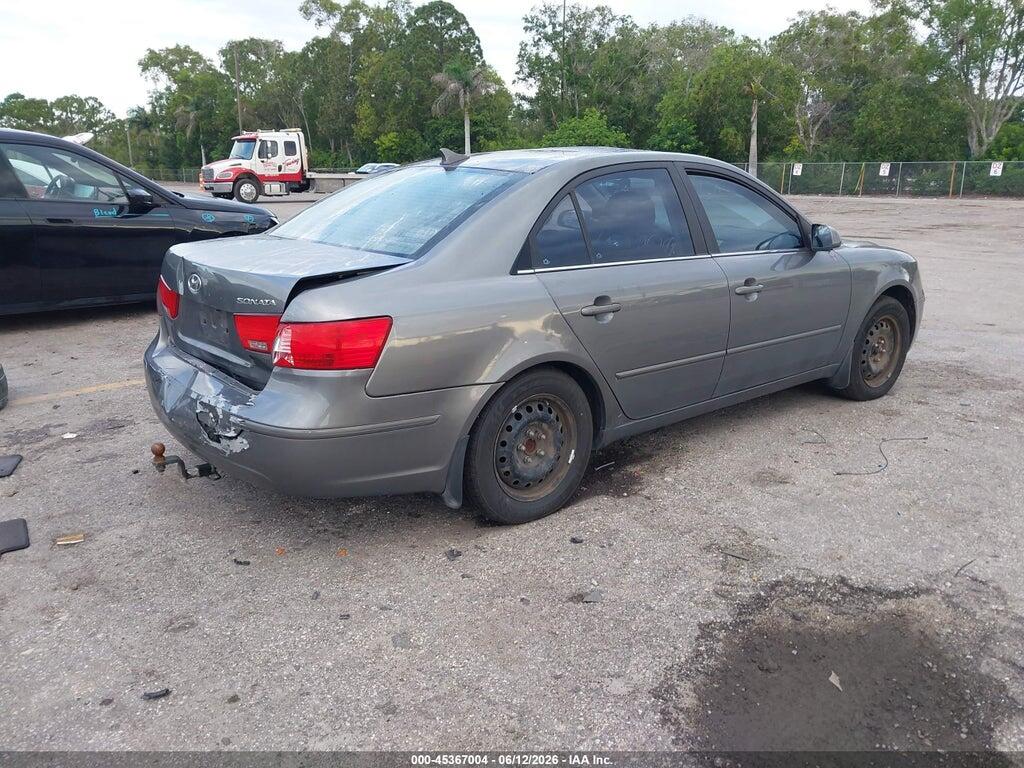5NPET46C19H538714 2009 HYUNDAI SONATA photo no. 4