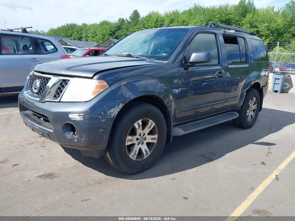 5N1AR1NB2AC606034 2010 NISSAN PATHFINDER photo no. 2