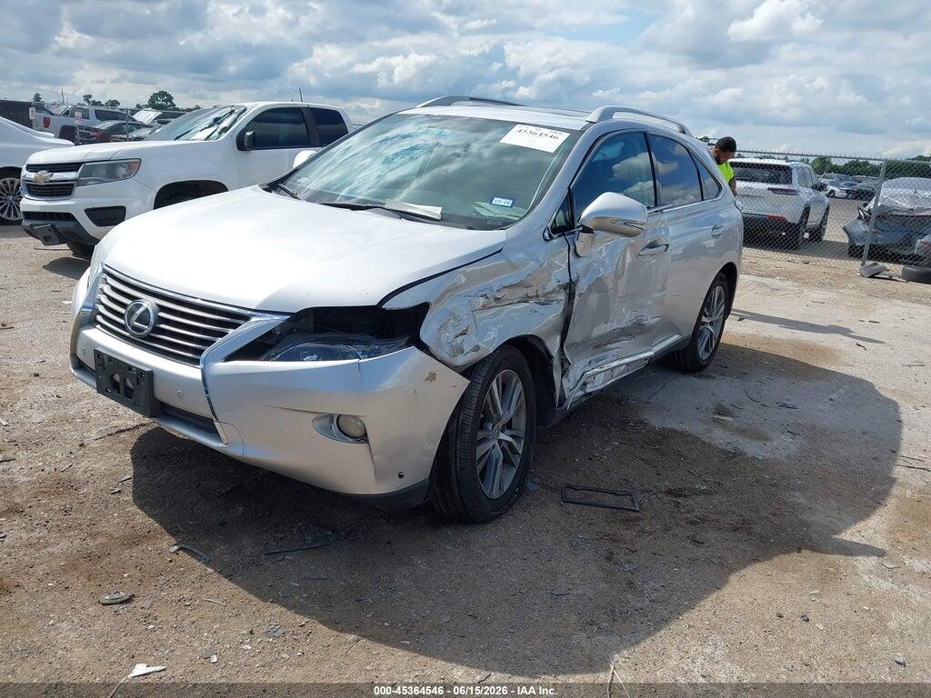2T2ZK1BA5FC194483 2015 LEXUS RX 350 photo no. 2