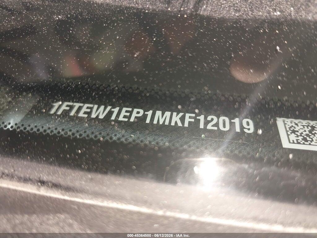 1FTEW1EP1MKF12019 2021 FORD F-150 photo no. 9