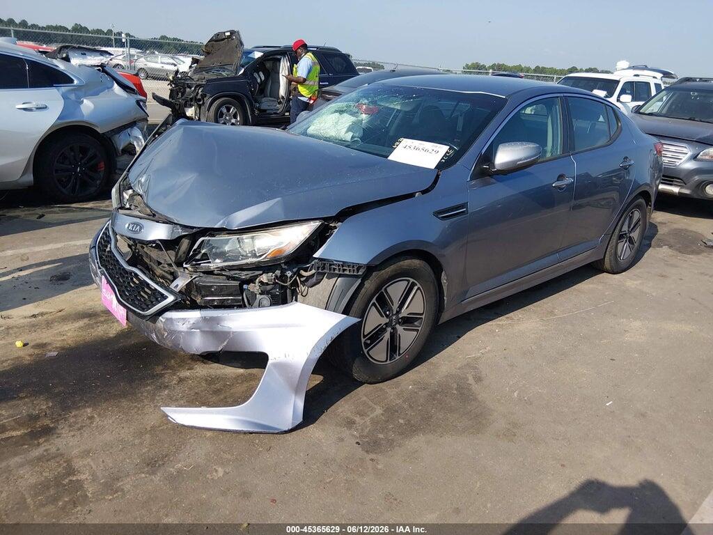 KNAGM4AD4B5003448 2011 KIA OPTIMA HYBRID photo no. 2