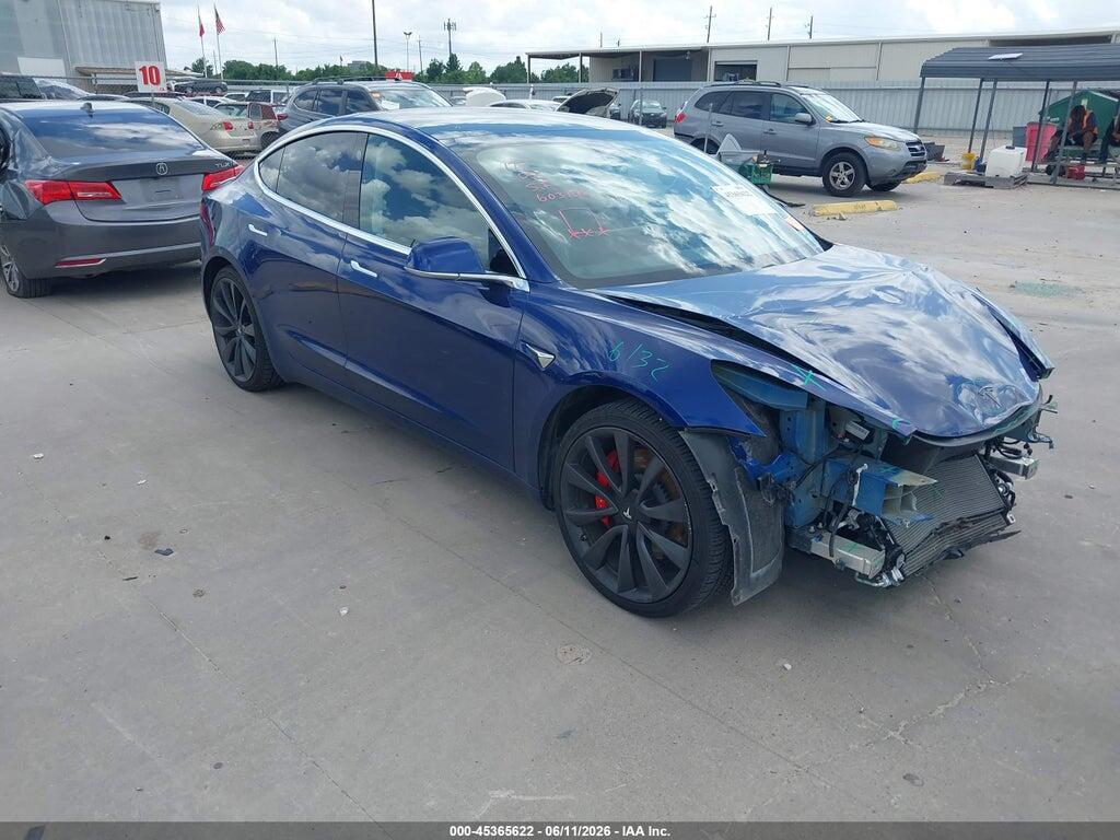 5YJ3E1EC7LF603136 2020 TESLA MODEL 3 photo no. 1