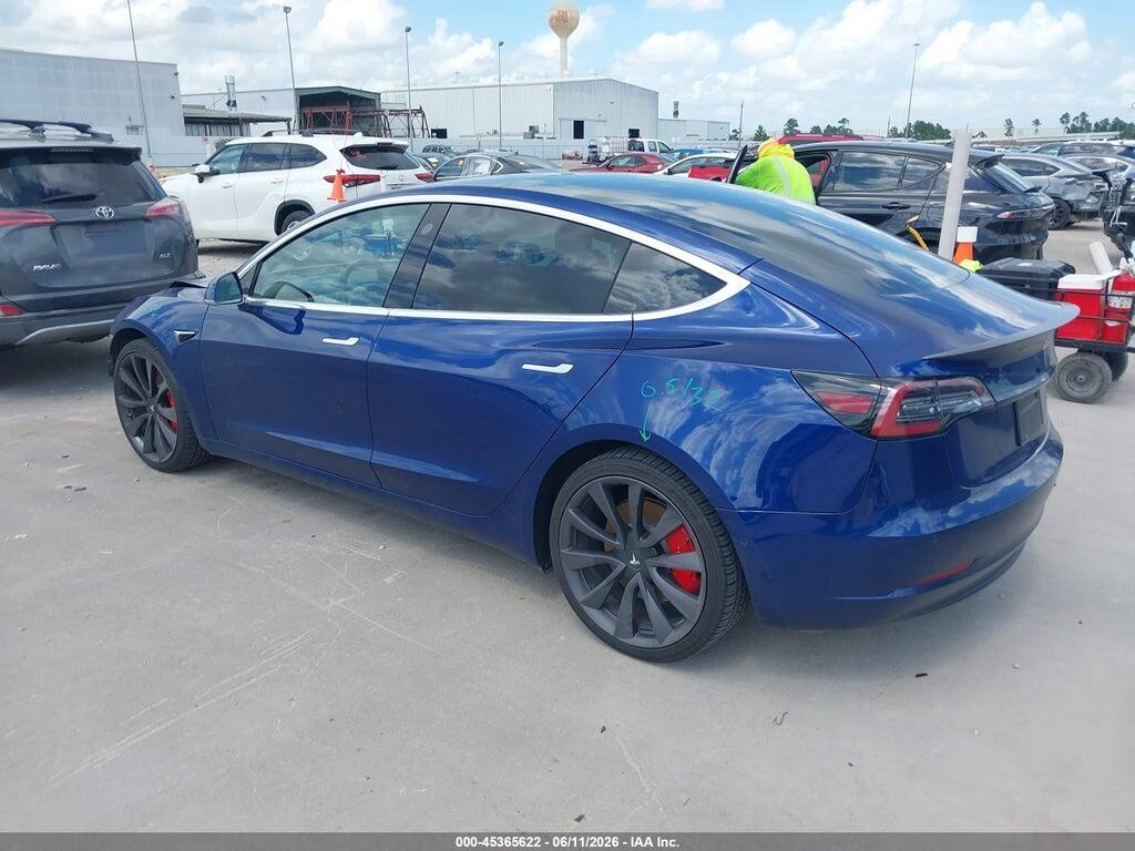 5YJ3E1EC7LF603136 2020 TESLA MODEL 3 photo no. 3