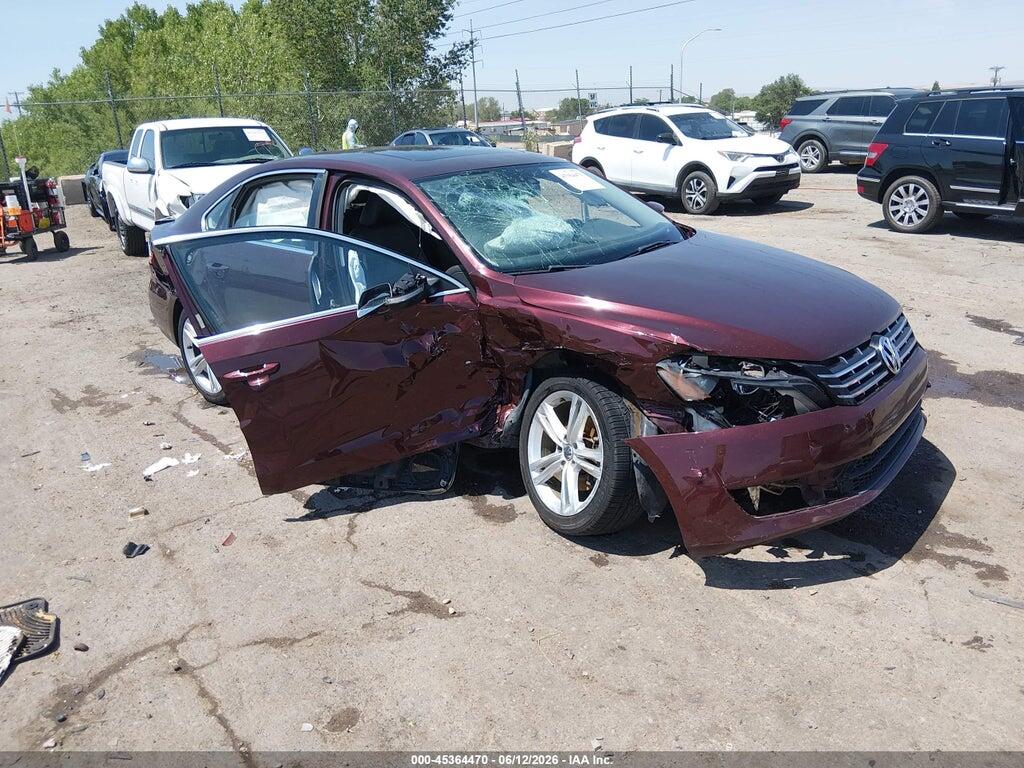 1VWBN7A30EC072203 2014 VOLKSWAGEN PASSAT photo no. 1