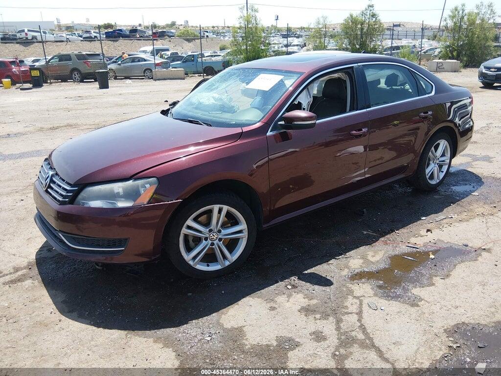 1VWBN7A30EC072203 2014 VOLKSWAGEN PASSAT photo no. 2