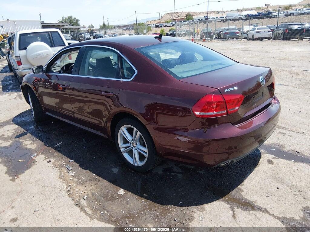 1VWBN7A30EC072203 2014 VOLKSWAGEN PASSAT photo no. 3