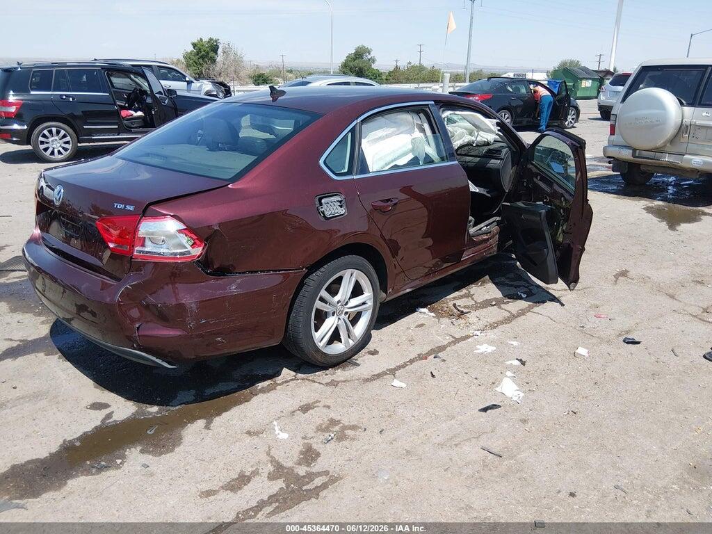 1VWBN7A30EC072203 2014 VOLKSWAGEN PASSAT photo no. 4