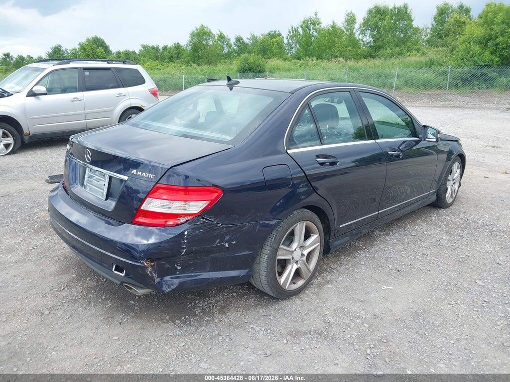 WDDGF8BB7AF400832 2010 MERCEDES-BENZ C 300 photo no. 4