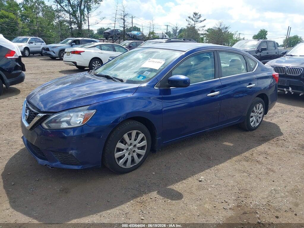 3N1AB7AP3HY334739 2017 NISSAN SENTRA photo no. 2