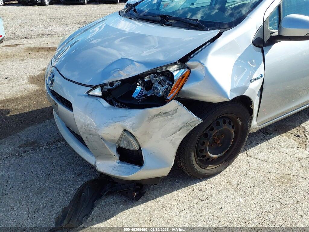 JTDKDTB35D1056909 2013 TOYOTA PRIUS C photo no. 6