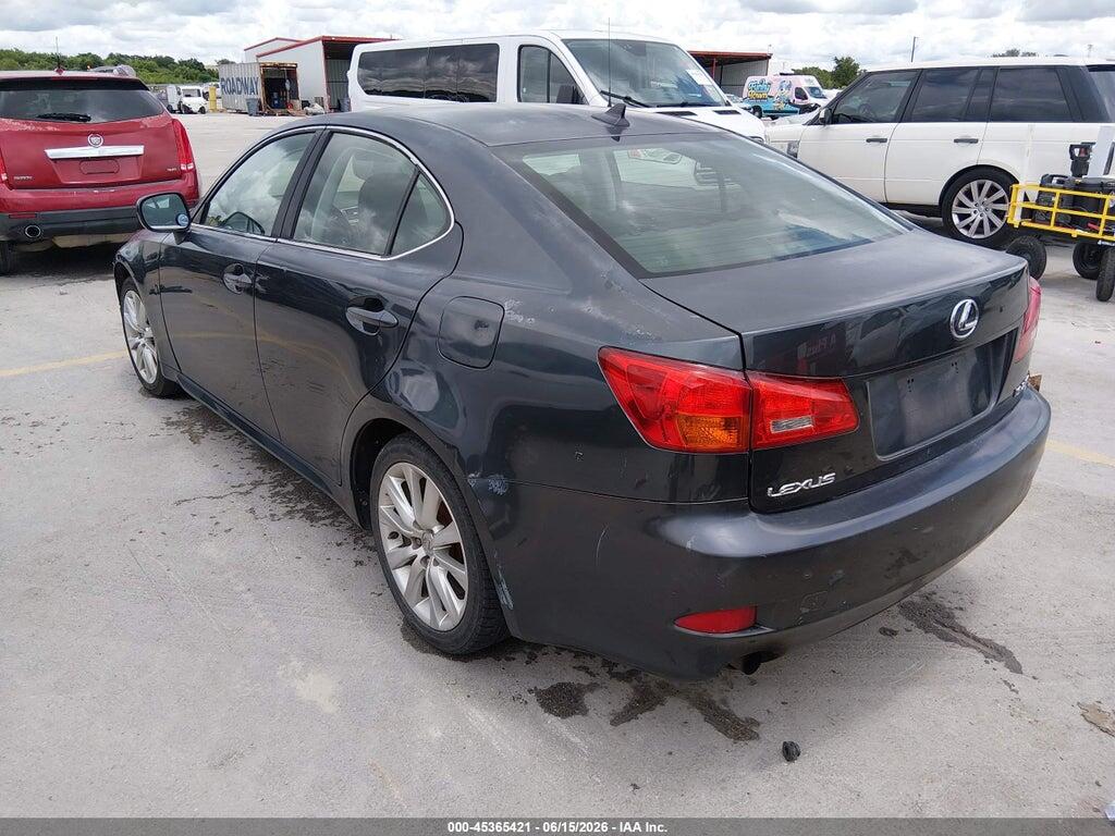 JTHCK262385024334 2008 LEXUS IS 250 photo no. 3