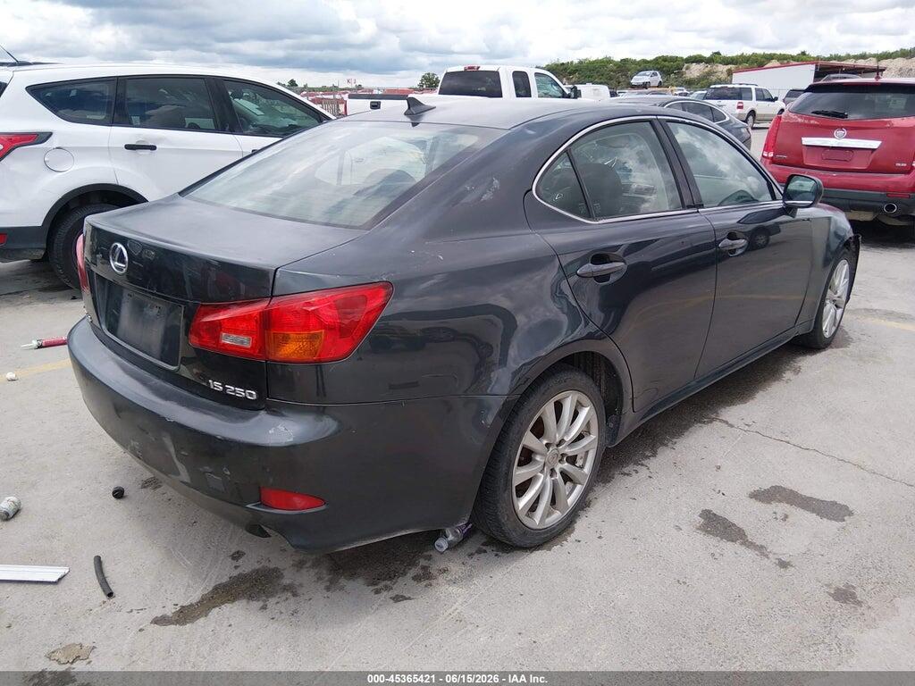 JTHCK262385024334 2008 LEXUS IS 250 photo no. 4