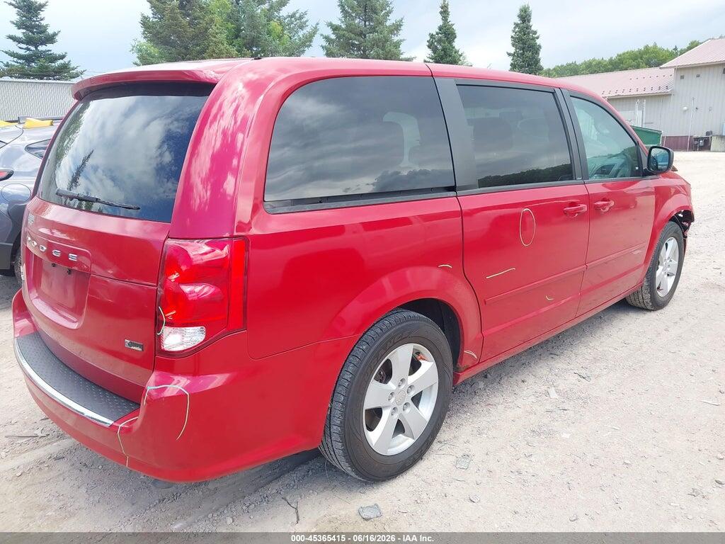 2C4RDGBG2DR799063 2013 DODGE GRAND CARAVAN photo no. 4