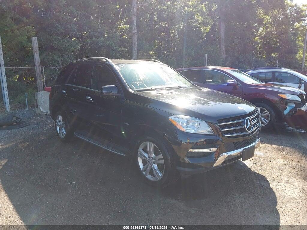 4JGDA5HB3CA056266 2012 MERCEDES-BENZ ML 350 photo no. 1