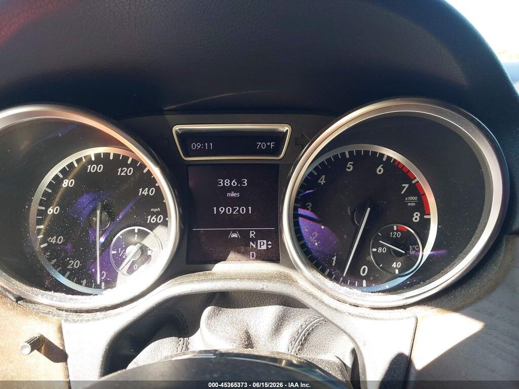 4JGDA5HB3CA056266 2012 MERCEDES-BENZ ML 350 photo no. 7