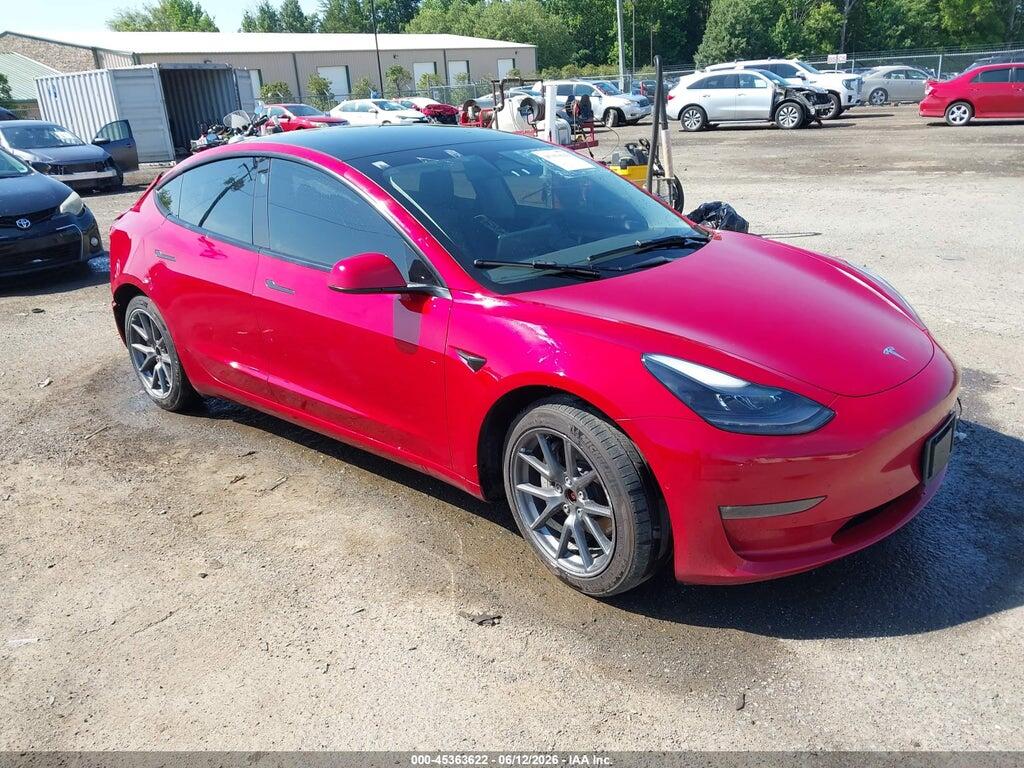 5YJ3E1EB0NF232038 2022 TESLA MODEL 3 photo no. 1