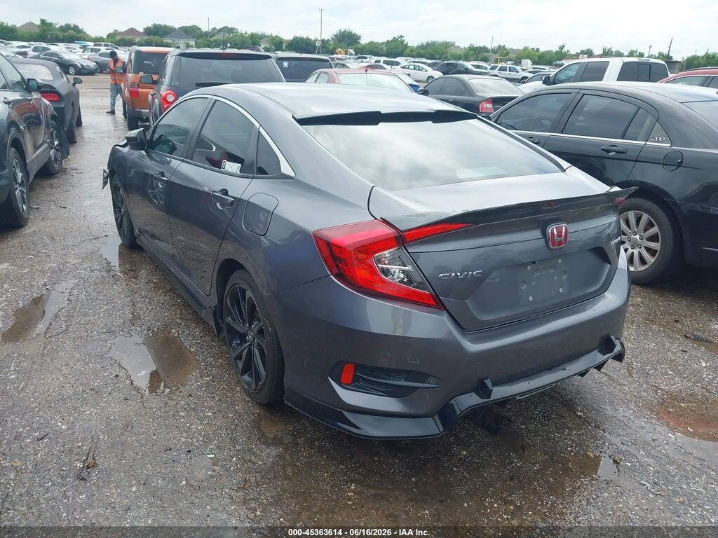 19XFC2F84KE031501 2019 HONDA CIVIC photo no. 3