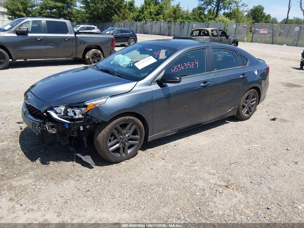 3KPF34AD9ME333532 2021 KIA FORTE photo no. 2