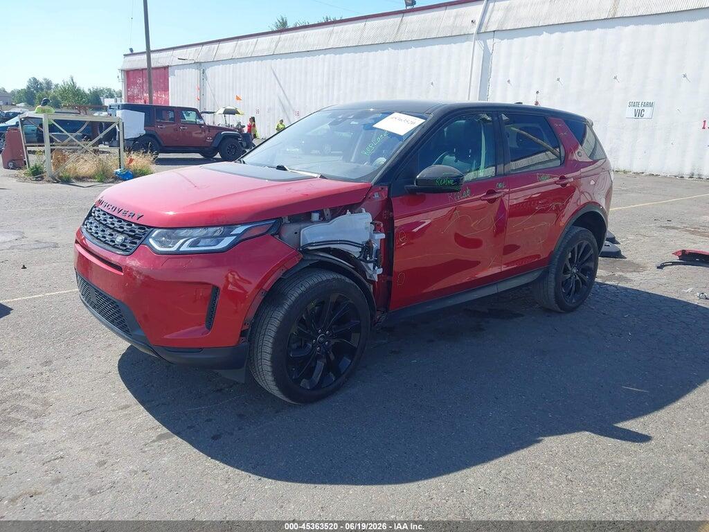 SALCJ2FX5LH865989 2020 LAND ROVER DISCOVERY SPORT photo no. 2