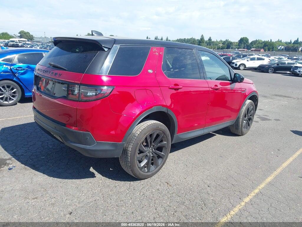 SALCJ2FX5LH865989 2020 LAND ROVER DISCOVERY SPORT photo no. 4