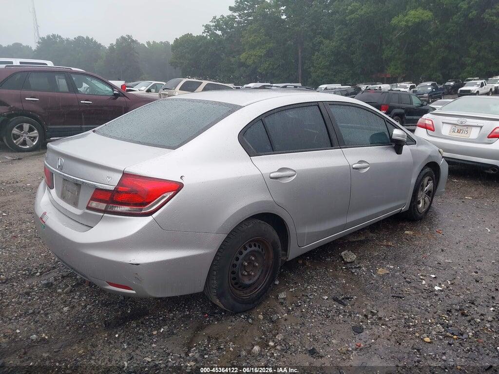 19XFB2F52FE024433 2015 HONDA CIVIC photo no. 4