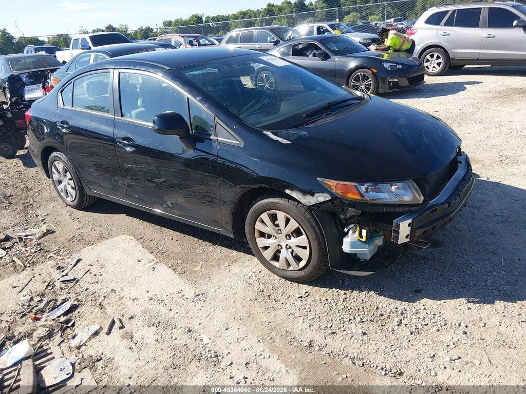 19XFB2F51CE060559 2012 HONDA CIVIC photo no. 1