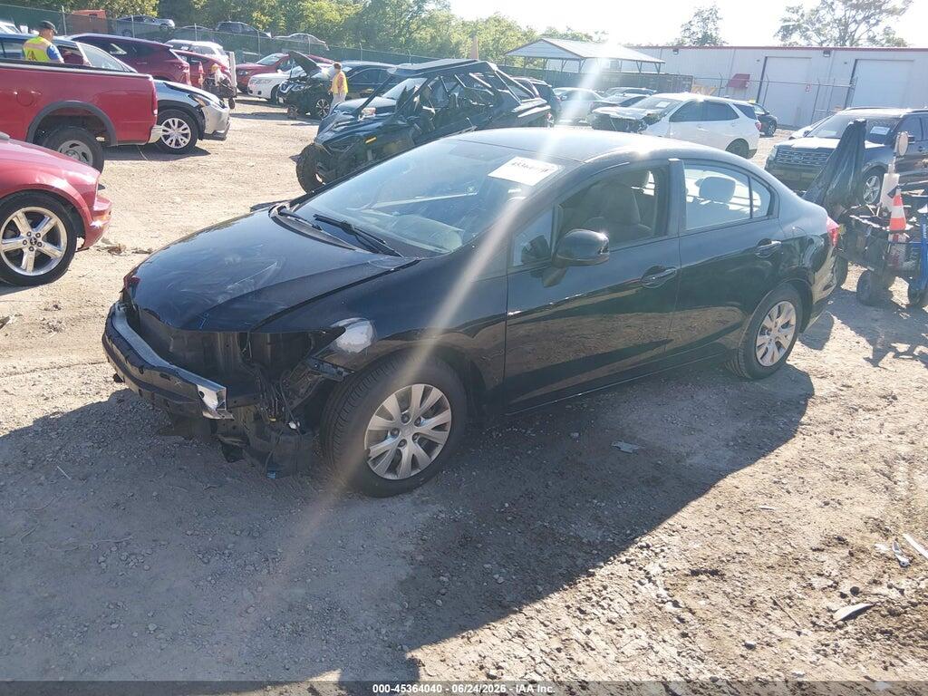 19XFB2F51CE060559 2012 HONDA CIVIC photo no. 2