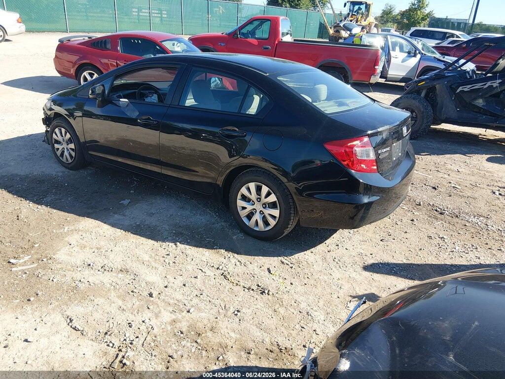 19XFB2F51CE060559 2012 HONDA CIVIC photo no. 3