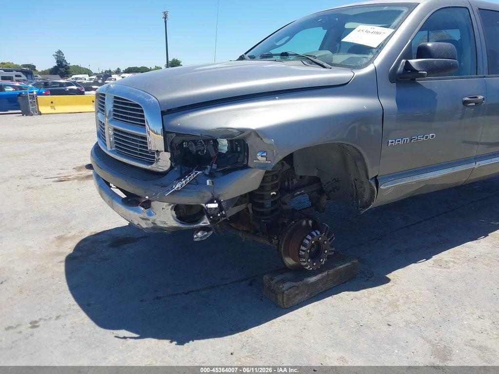 3D7KS28C35G830929 2005 DODGE RAM 2500 photo no. 6