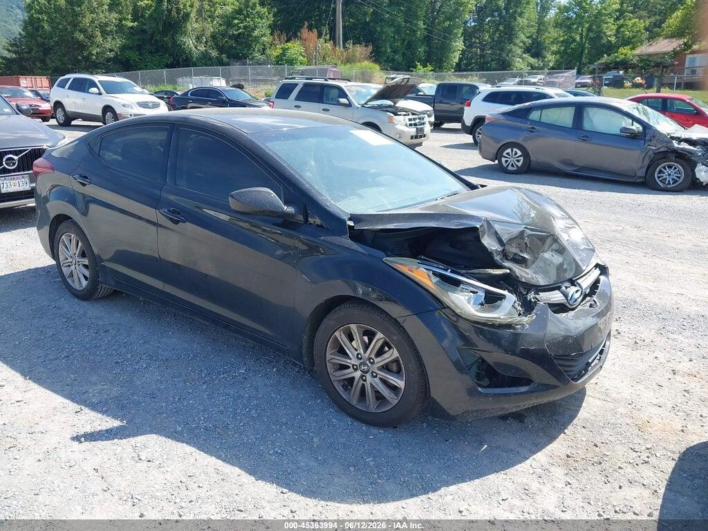 5NPDH4AE7EH541469 2014 HYUNDAI ELANTRA photo no. 1