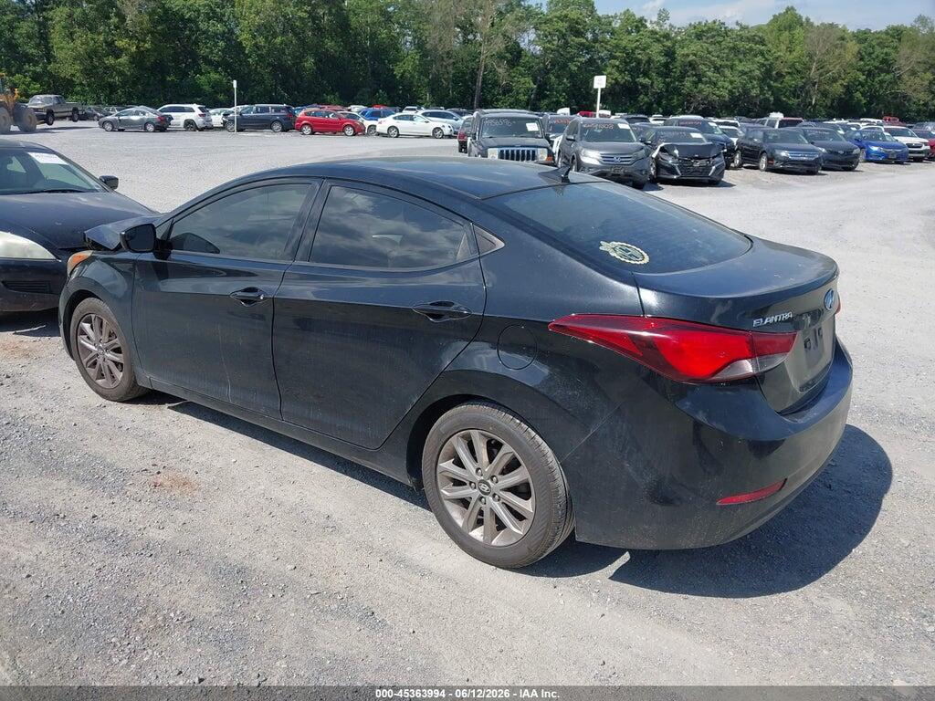 5NPDH4AE7EH541469 2014 HYUNDAI ELANTRA photo no. 3
