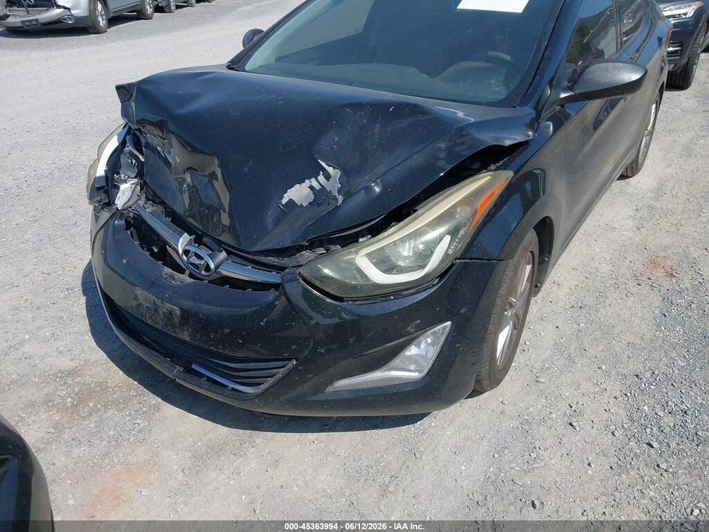 5NPDH4AE7EH541469 2014 HYUNDAI ELANTRA photo no. 6