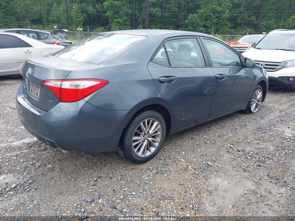 5YFBURHE6FP179404 2015 TOYOTA COROLLA photo no. 4