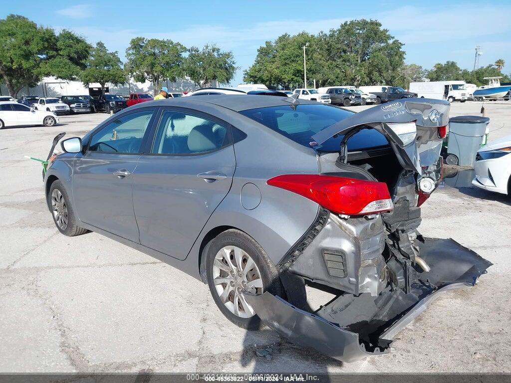 KMHDH4AE5CU446455 2012 HYUNDAI ELANTRA photo no. 3