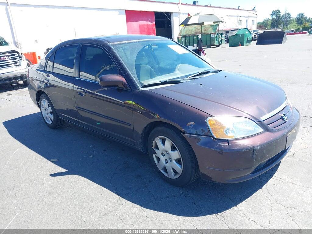 2HGES26741H552020 2001 HONDA CIVIC photo no. 1