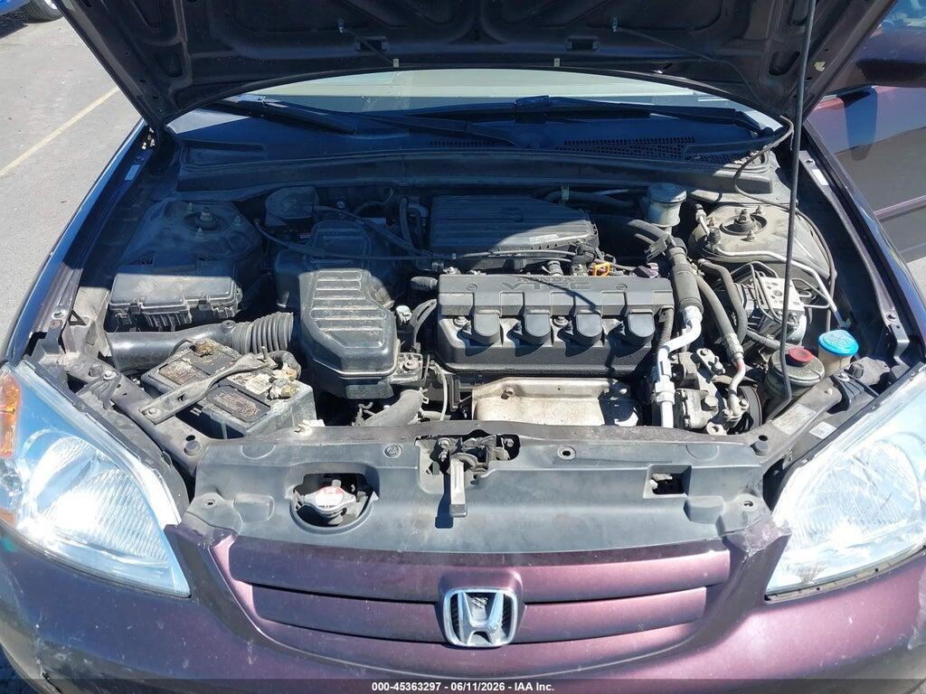 2HGES26741H552020 2001 HONDA CIVIC photo no. 10