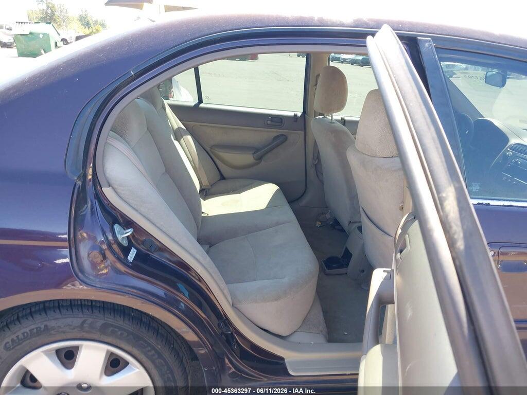 2HGES26741H552020 2001 HONDA CIVIC photo no. 8