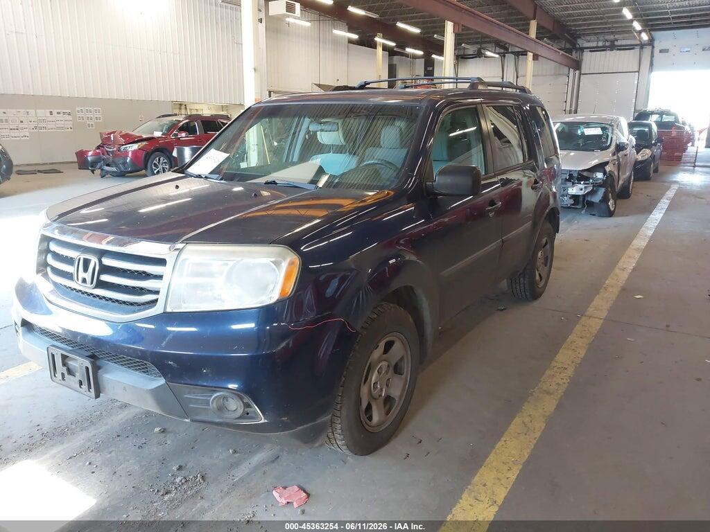 5FNYF4H21FB019696 2015 HONDA PILOT photo no. 2