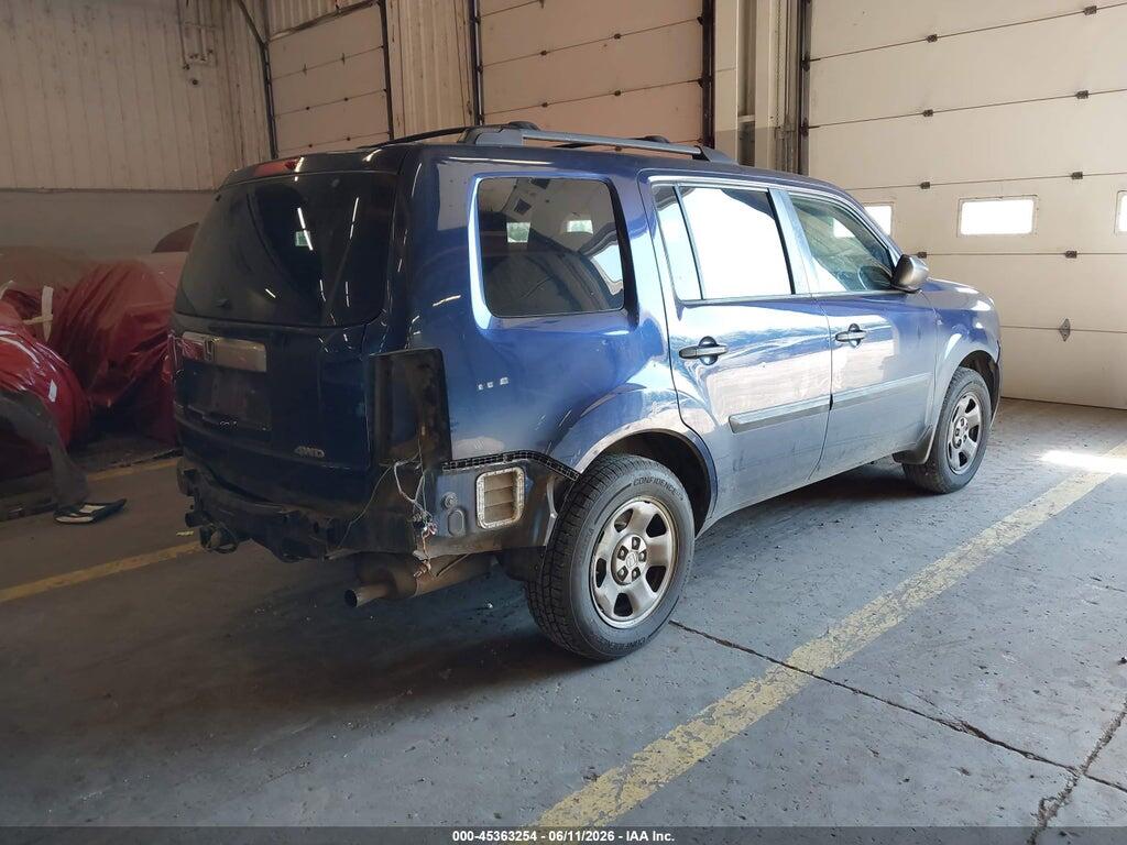 5FNYF4H21FB019696 2015 HONDA PILOT photo no. 4