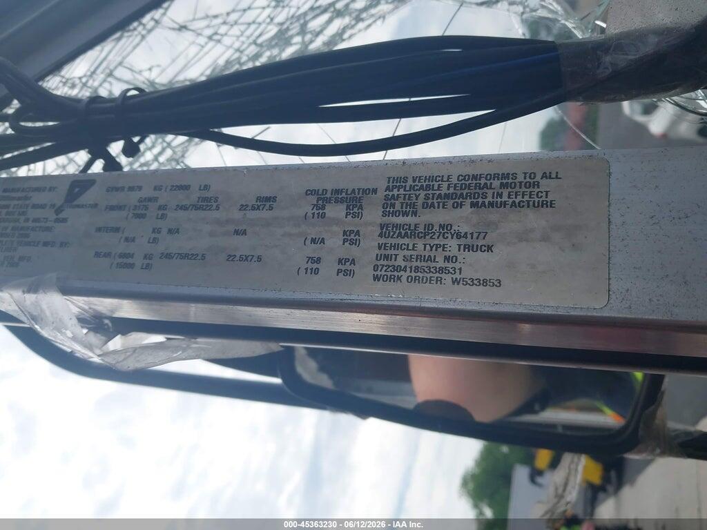 4UZAARCP27CY64177 2007 FREIGHTLINER CHASSIS photo no. 8